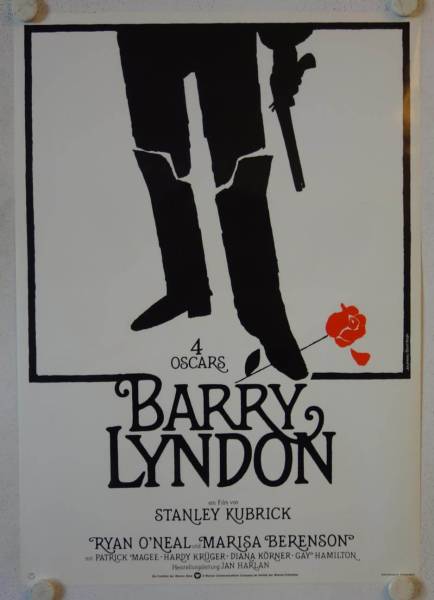 Barry Lyndon original release german movie poster
